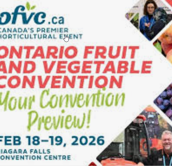2026年OFVC《安大略水果与蔬菜大会》：创新驱动下的园艺未来